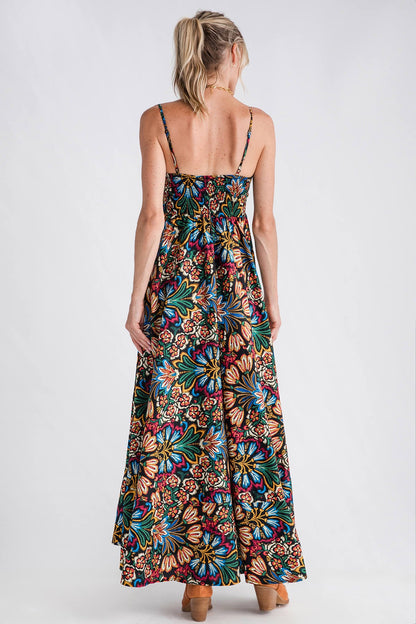 Olivaceous Jaden Maxi Dress
